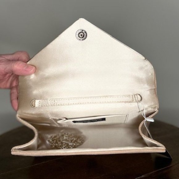 Charming Tailor Faux Suede Clutch Handbag - Picture 2 of 5